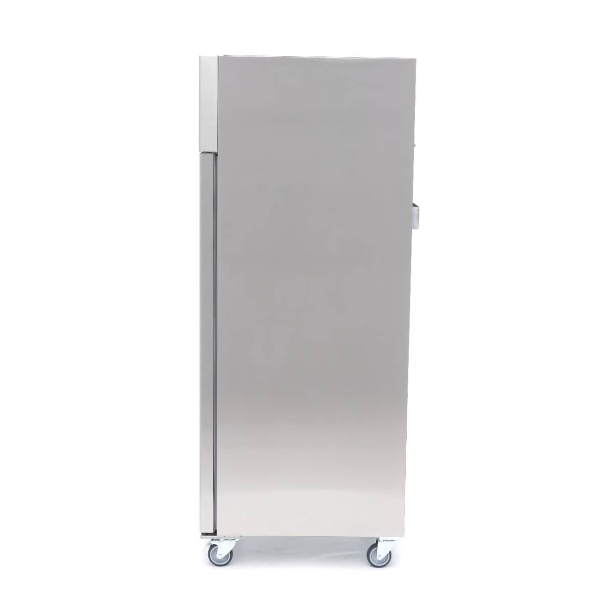 Freezer - 400L - 3 Adjustable Shelves - Stainless Steel - on Wheels — 5