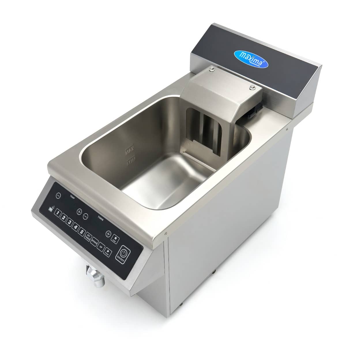 Deep Fryer - 8L - 1 Basket - Induction - Lift System - with Drain Tap — 12