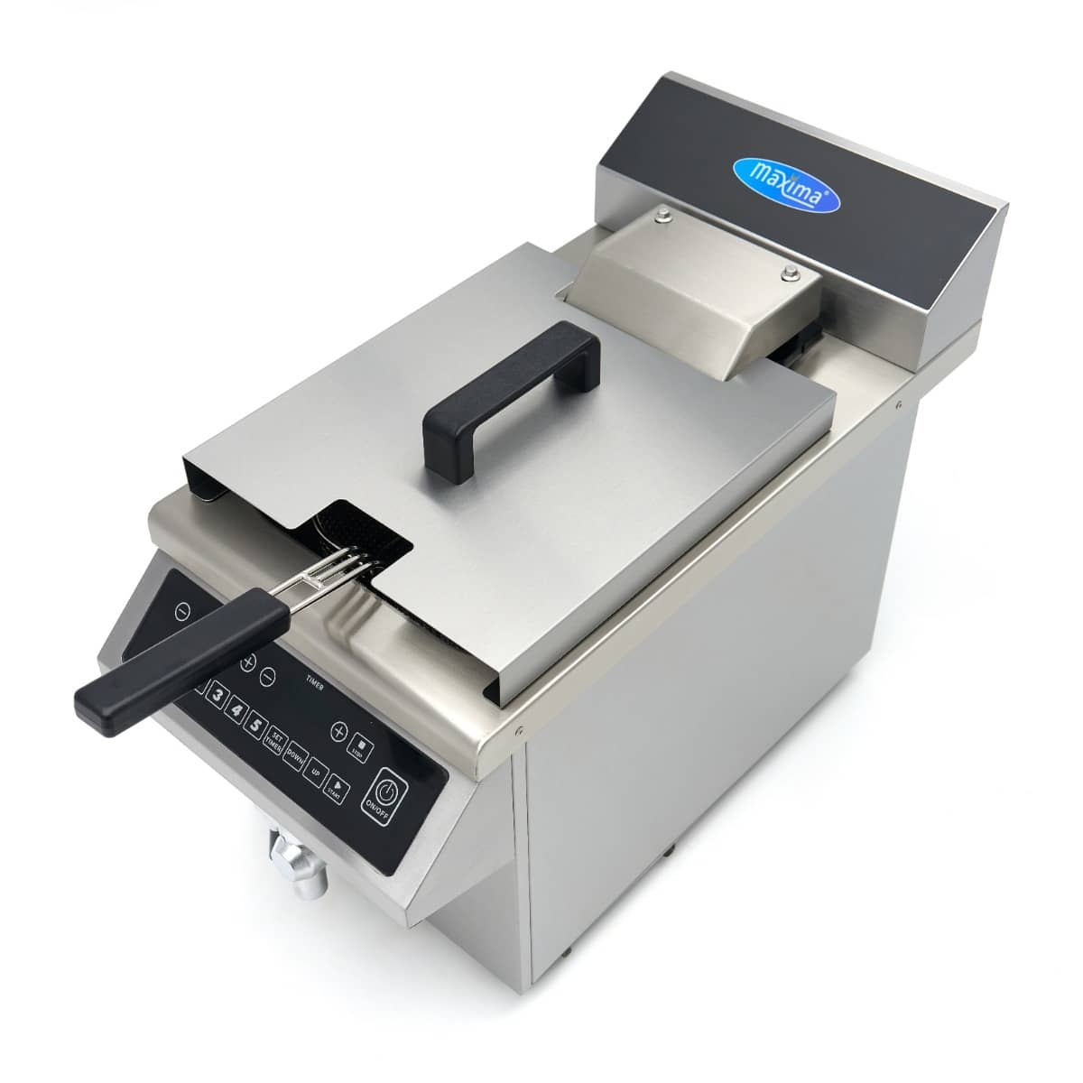 Deep Fryer - 8L - 1 Basket - Induction - Lift System - with Drain Tap — 9