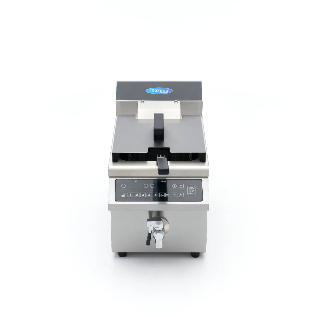 Deep Fryer - 8L - 1 Basket - Induction - Lift System - with Drain Tap — 5
