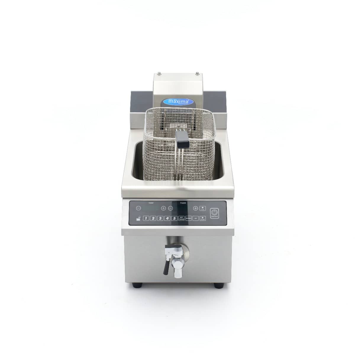 Deep Fryer - 8L - 1 Basket - Induction - Lift System - with Drain Tap — 6