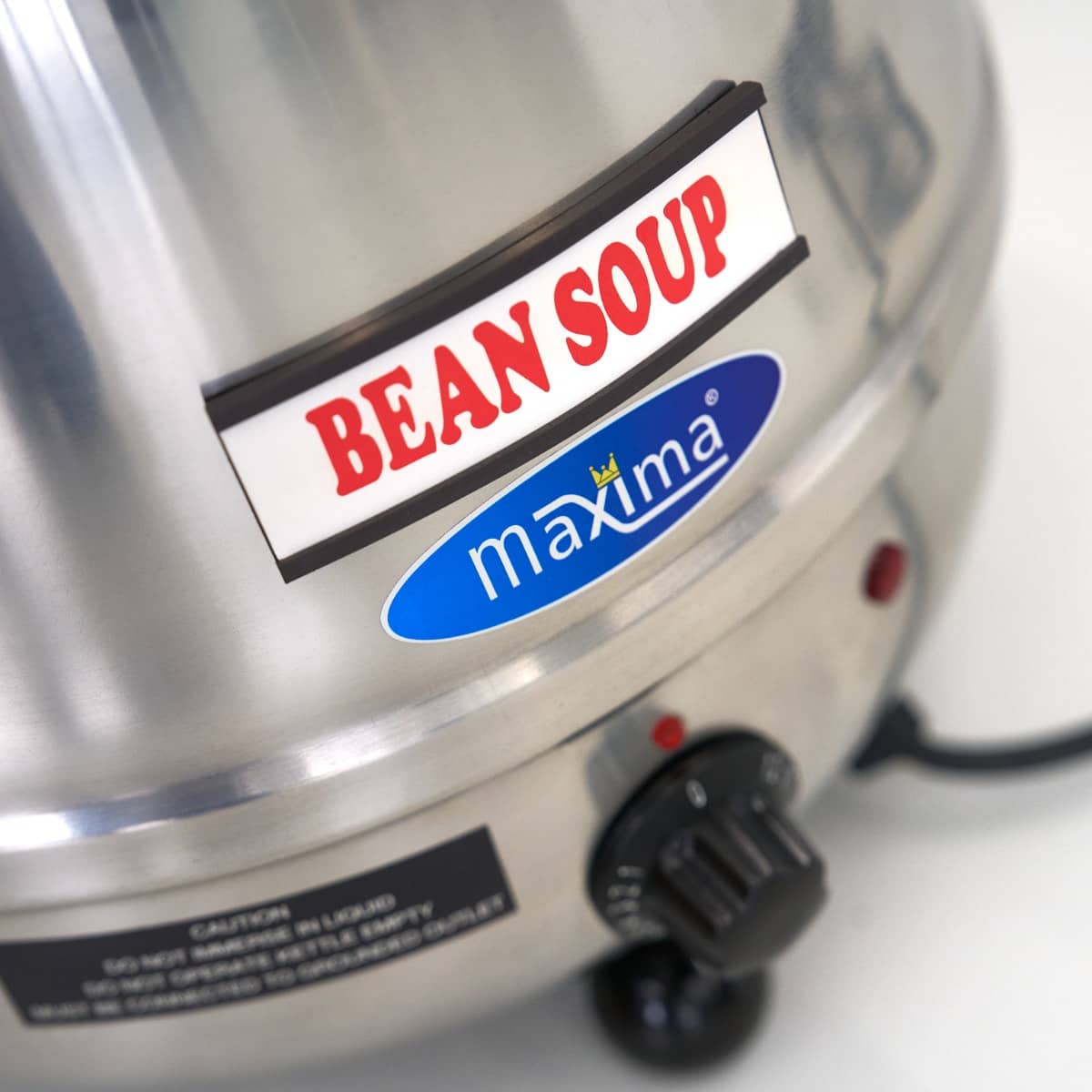 Soup Kettle - 10L - Removable Inner Pot - Stainless Steel - with Spoon Recess — 10
