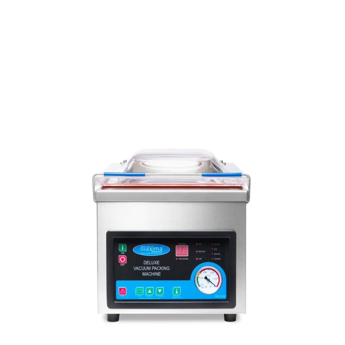 Vacuum Pack Machine - 26cm Seal - W28 x D38,5cm x H9 Chamber — 2