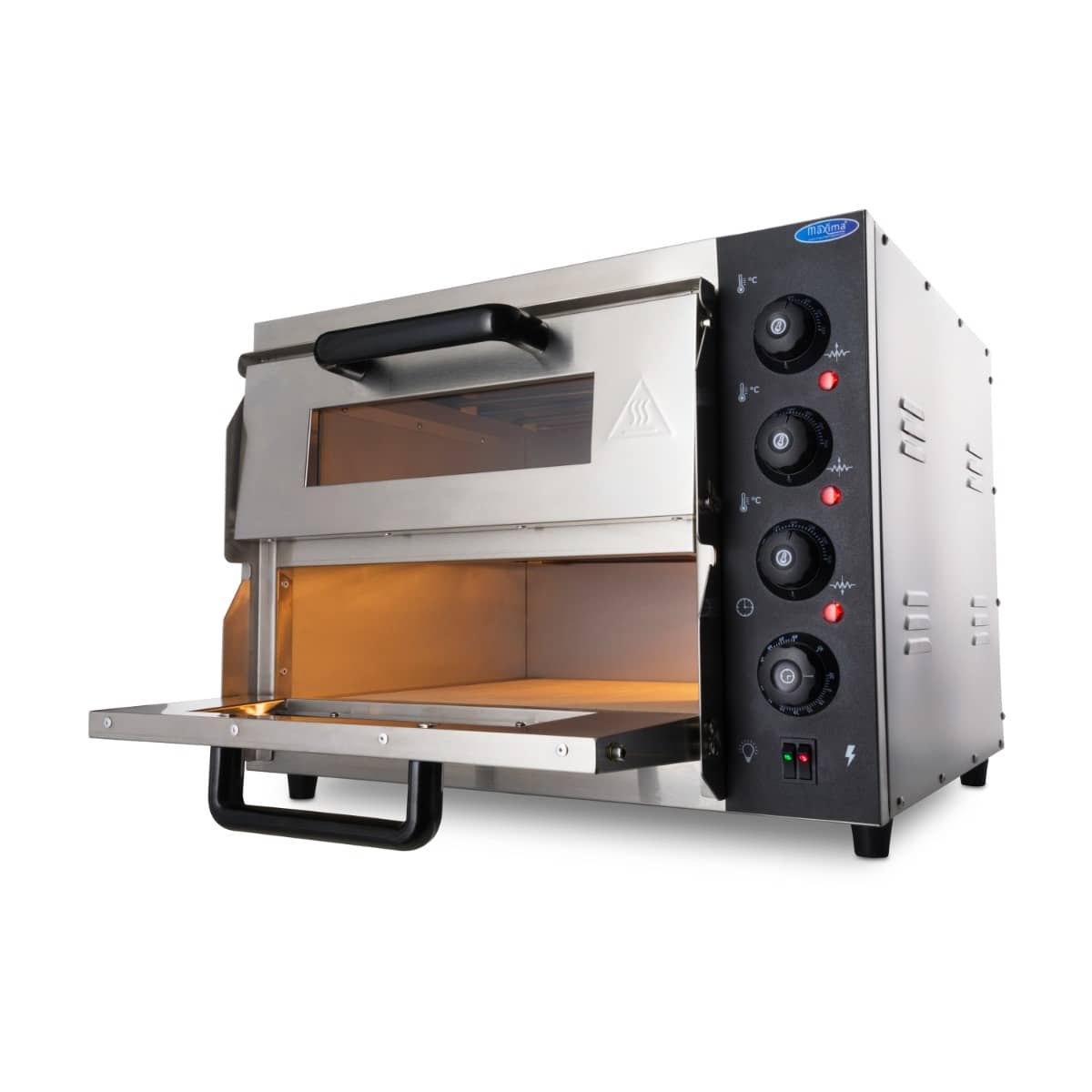 Pizza Oven - Fits 2 x Ø40cm Pizzas - Double Deck — 6