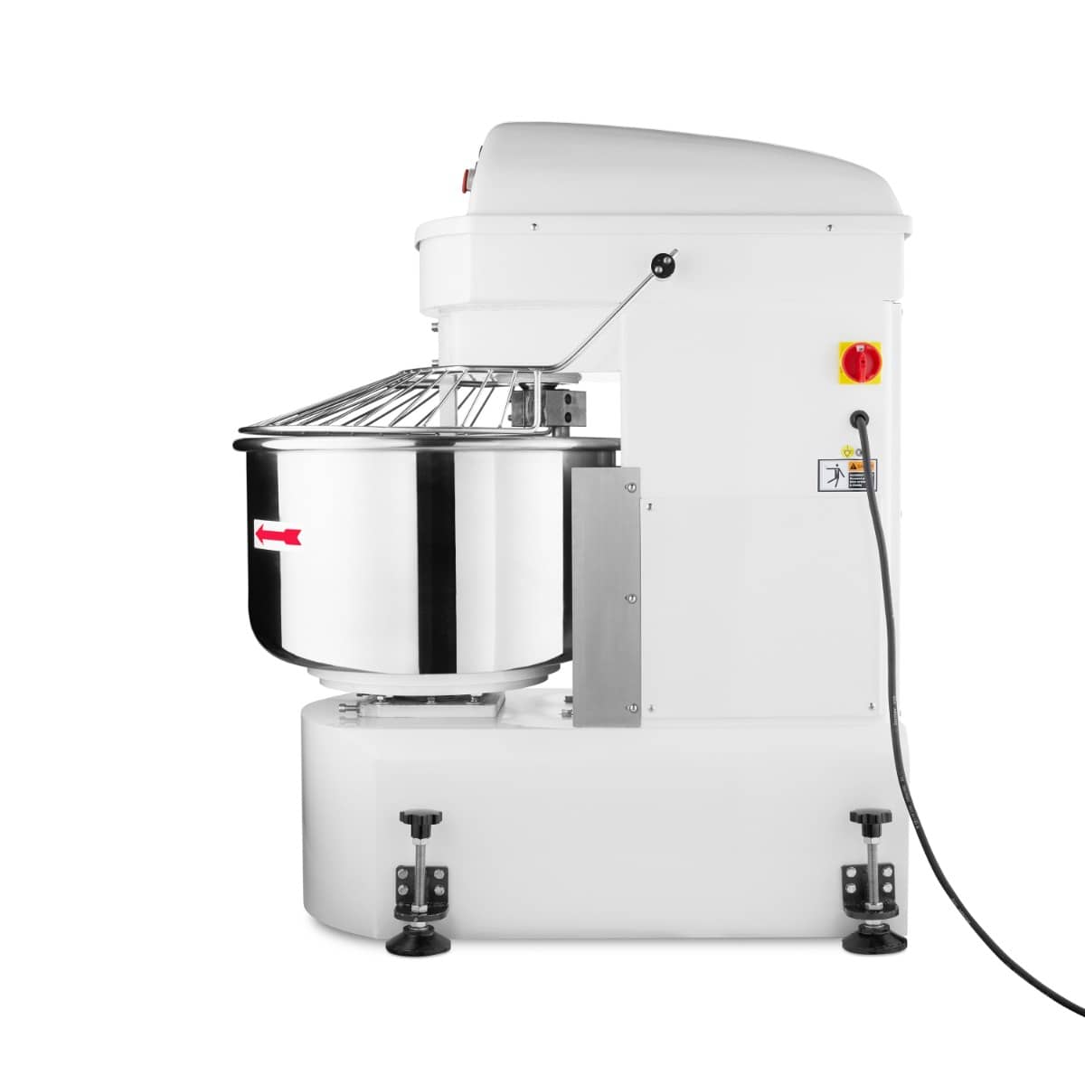 Dough Mixer - 100L - 64kg Dough - 2 Speeds - 400V — 3