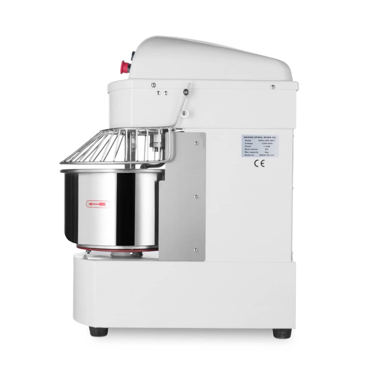 Dough Mixer - 20L - 13kg Dough - 2 Speeds — 3
