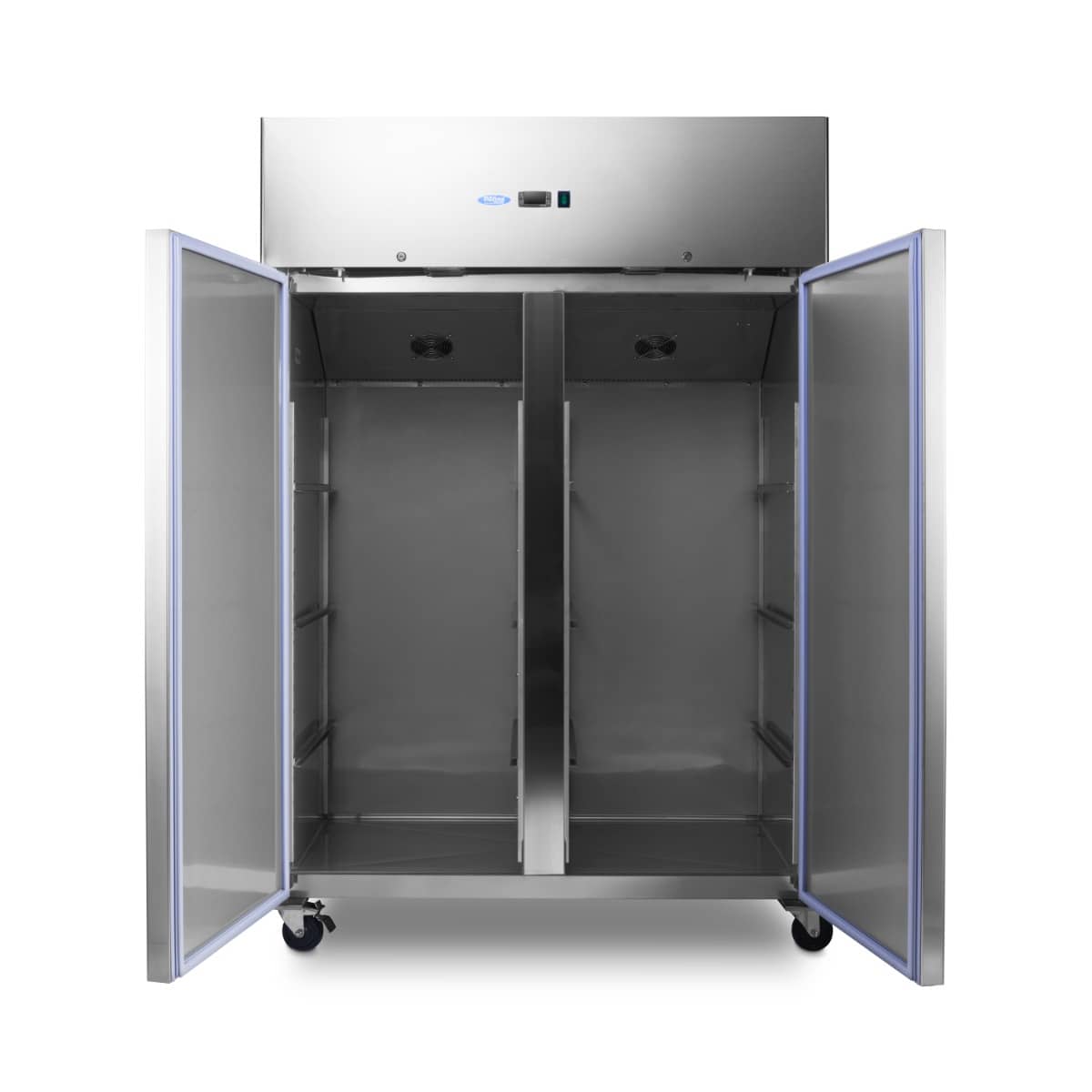 Freezer - 1200L - 6 Adjustable Shelves (2/1 GN) - on Wheels - incl Shelves — 5