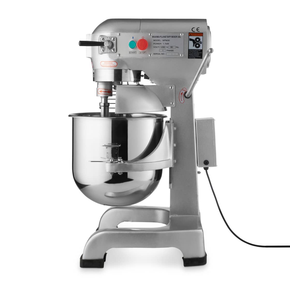 Planetary Mixer - 30L - Up to 15kg Dough - 3 Speed — 7