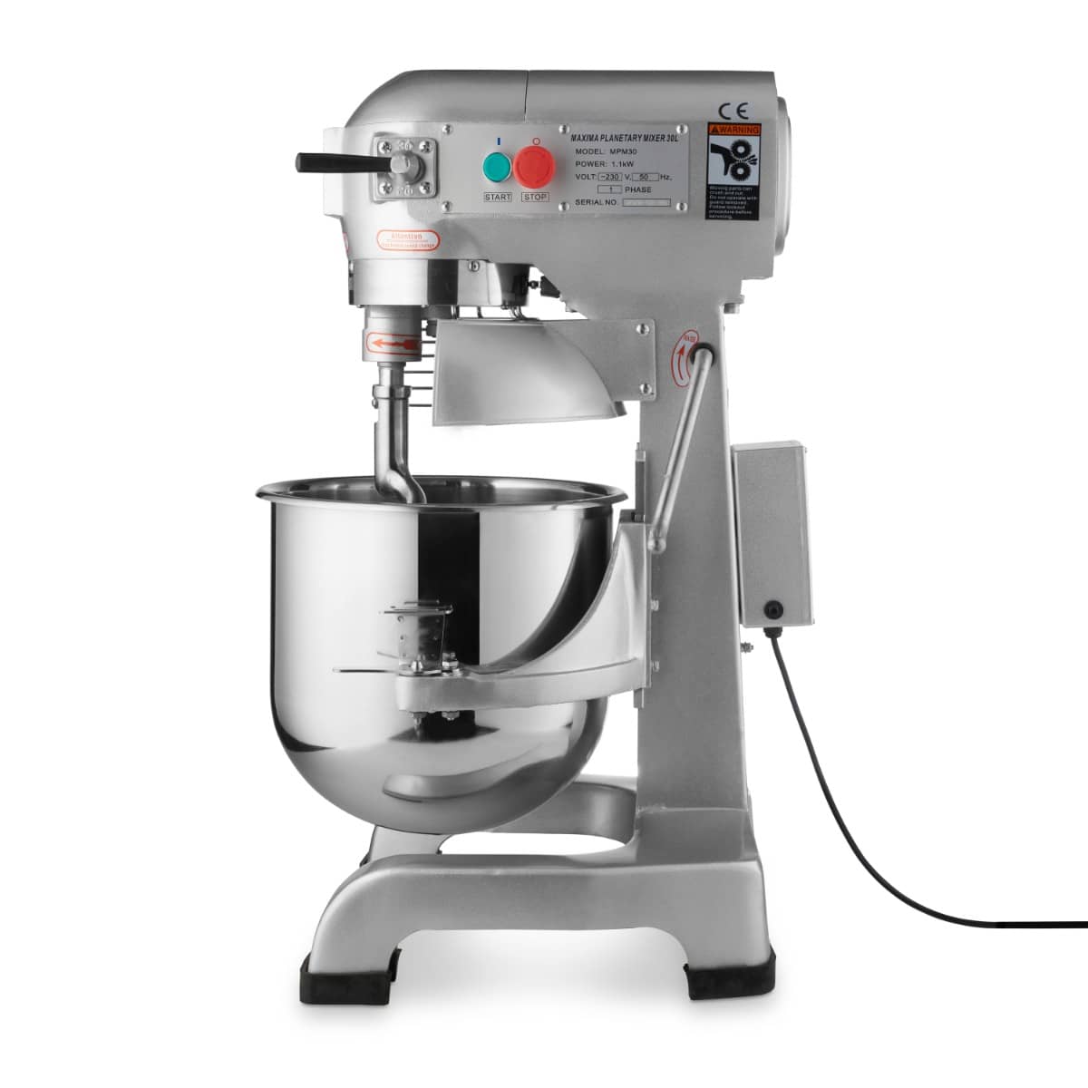 Planetary Mixer - 30L - Up to 15kg Dough - 3 Speed — 8