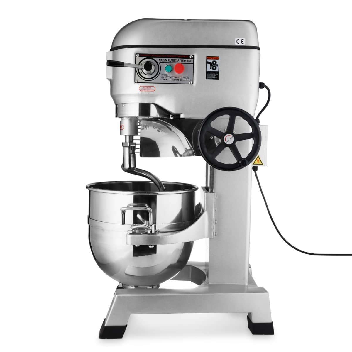 Planetary Mixer - 60L - Up to 30kg Dough - 3 Speed — 8