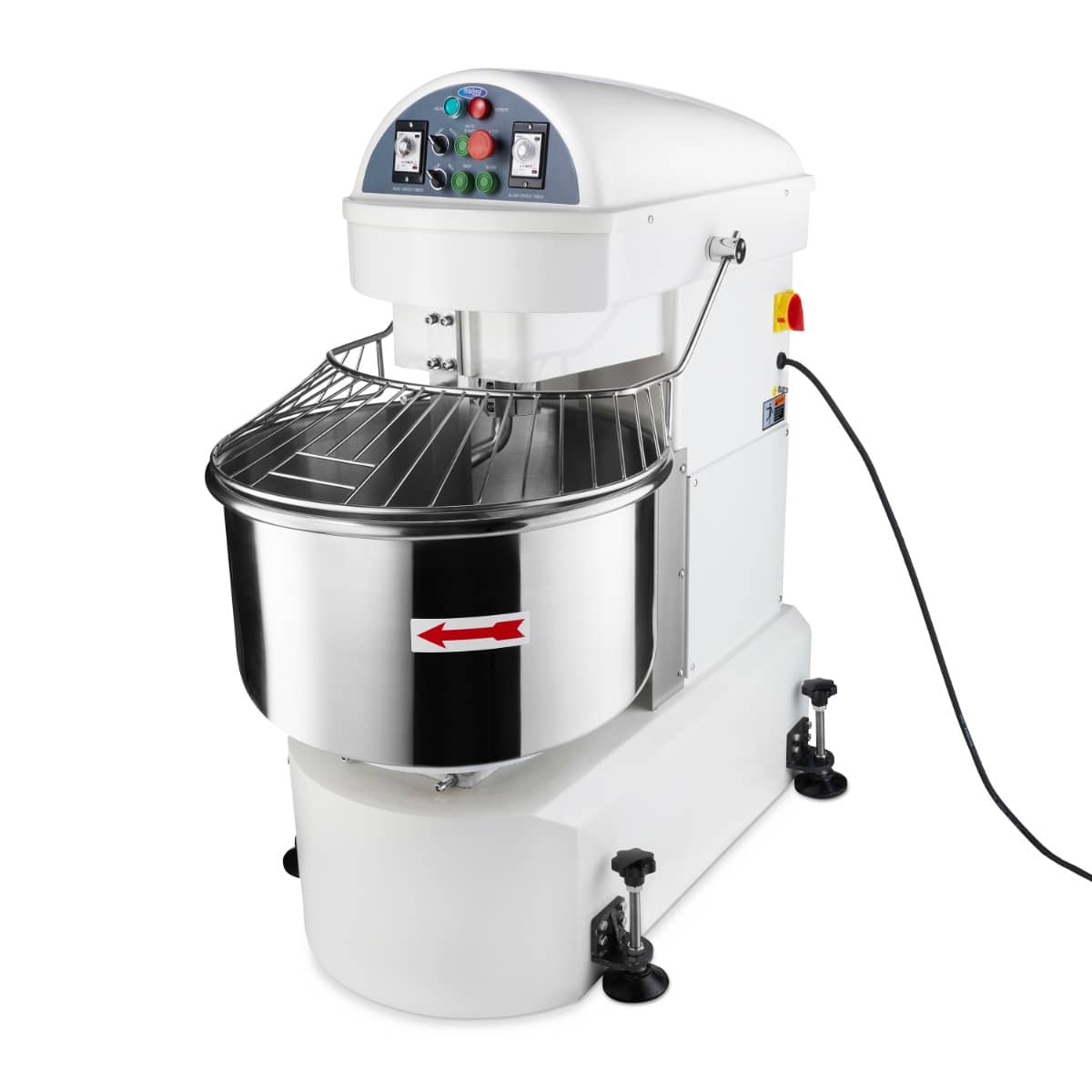 Dough Mixer - 100L - 64kg Dough - 2 Speeds - 400V — 7