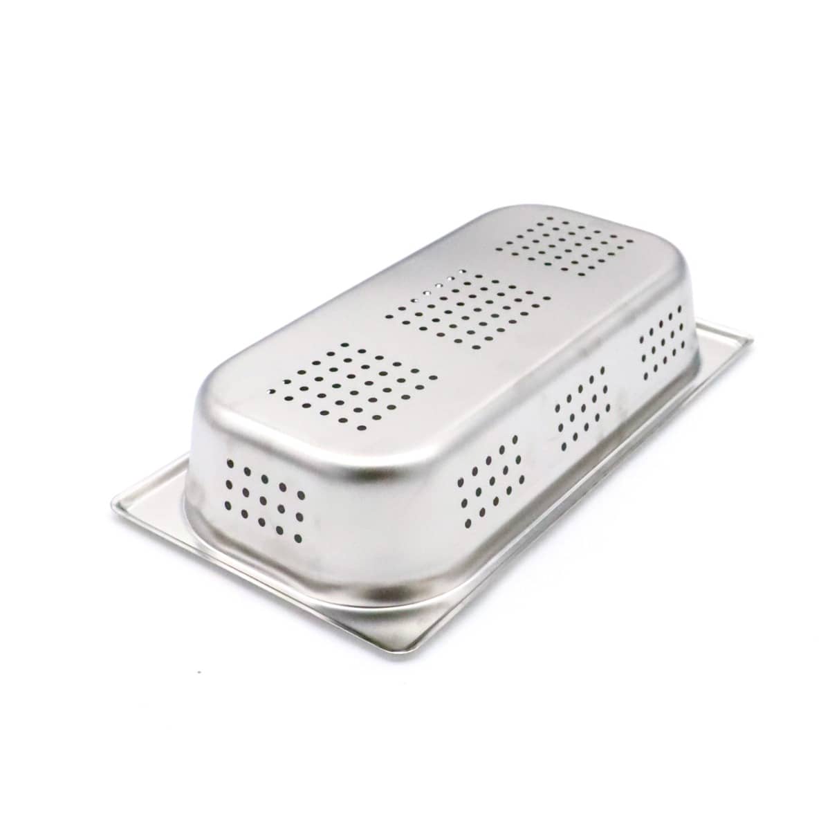 Gastronorm Container - 1/3 GN - 6,5cm Deep - Stainless Steel - Perforated — 2
