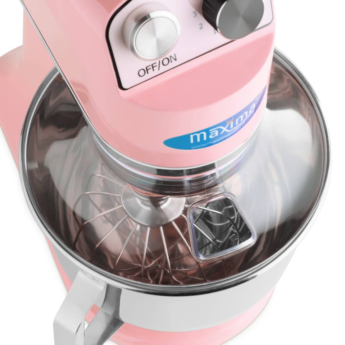 Stand Mixer - 7L - Up to 2kg Dough - Pink — 8