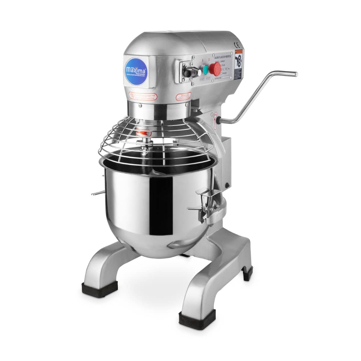 Planetary Mixer - 20L - Up to 10kg Dough - 3 Speed — 9