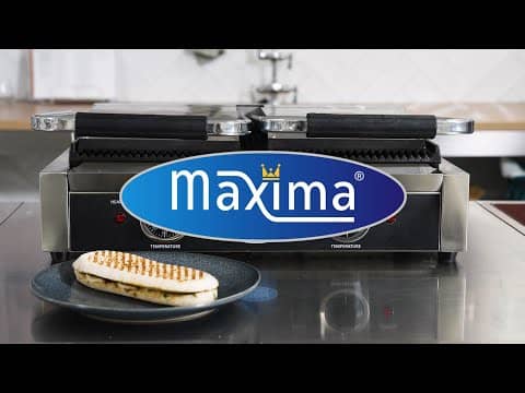Contact Grill - Smooth - Double Grill Plate - 2 x 22cm — 12