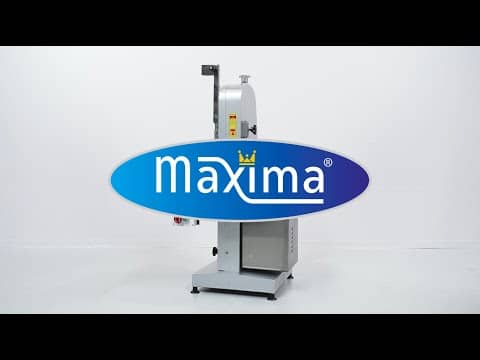 Fierăstrău electric profesional pentru oase cu împingător carne | Bandă 204 cm | 0.75 kW | 230V — 9