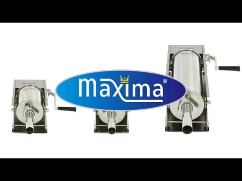 Sausage Stuffer - 3L - Horizontal - incl 4 Filling Tubes — 8