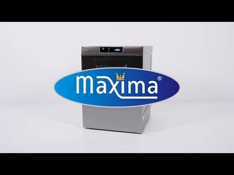 Glass Washer - 35 x 35cm - with Rinse Aid Pump - Digital Display - 230V — 12
