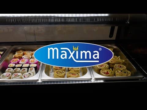 Sushi and Tapas Display - 52L - incl 5 x 1/3 GN - Tabletop — 5