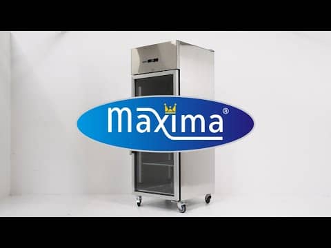 Freezer - 700L - 3 Adjustable Shelves (2/1 GN) - Stainless Steel - with Glass Door — 6