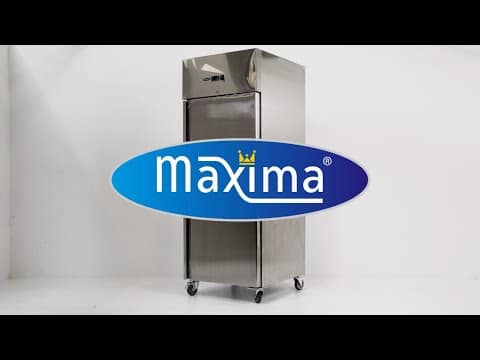Fish Fridge - 600L - 7 Containers (60x40cm) - on Wheels - Stainless Steel — 11