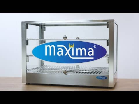 Heated Food Display - 115L - 70cm - 3 Shelves — 7
