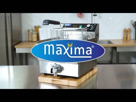 Deep Fryer - 2 x 13L - 2 Baskets - with Drain Tap — 9