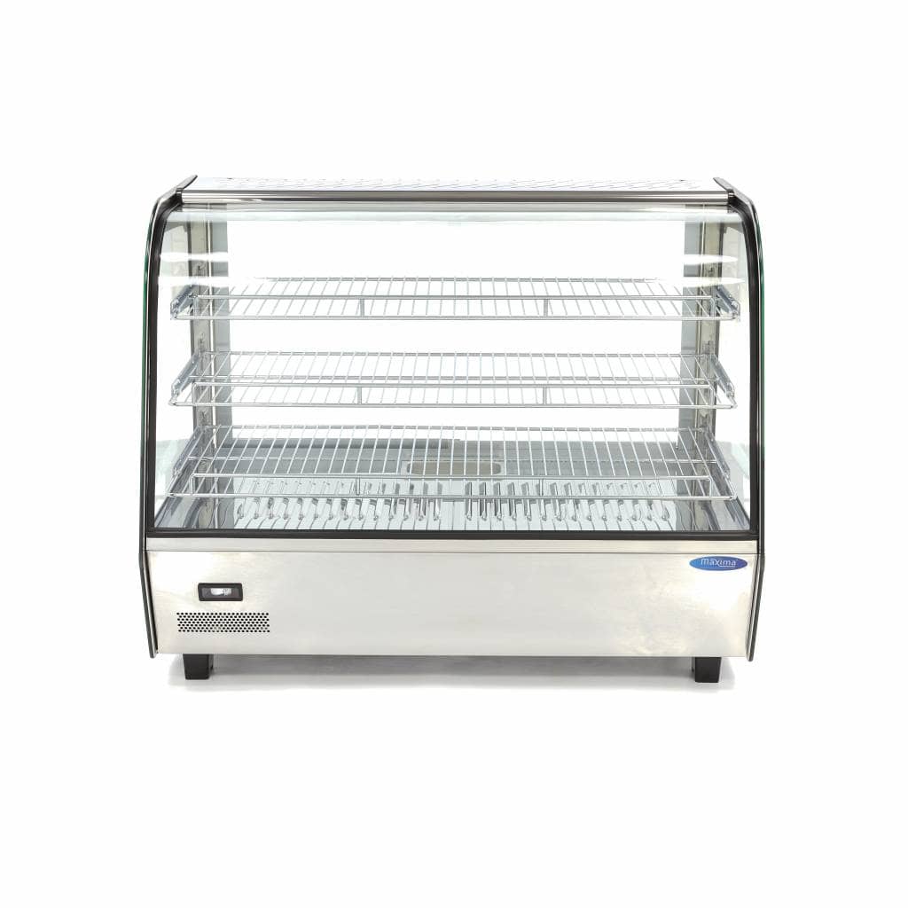 Heated Food Display - 160L - 85,6cm - 3 Shelves — 2