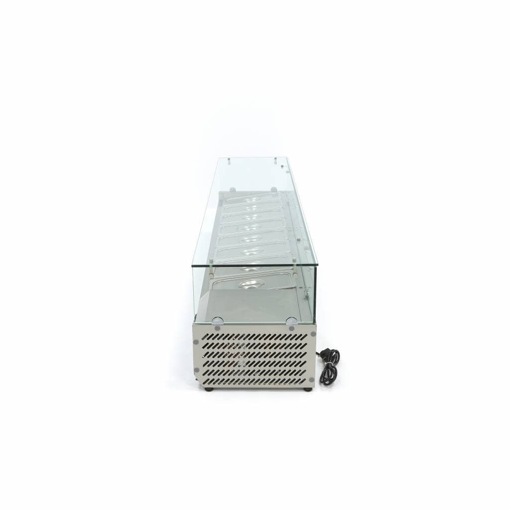 Countertop Prep Fridge - 180cm - Fits 8 x 1/3 GN — 3