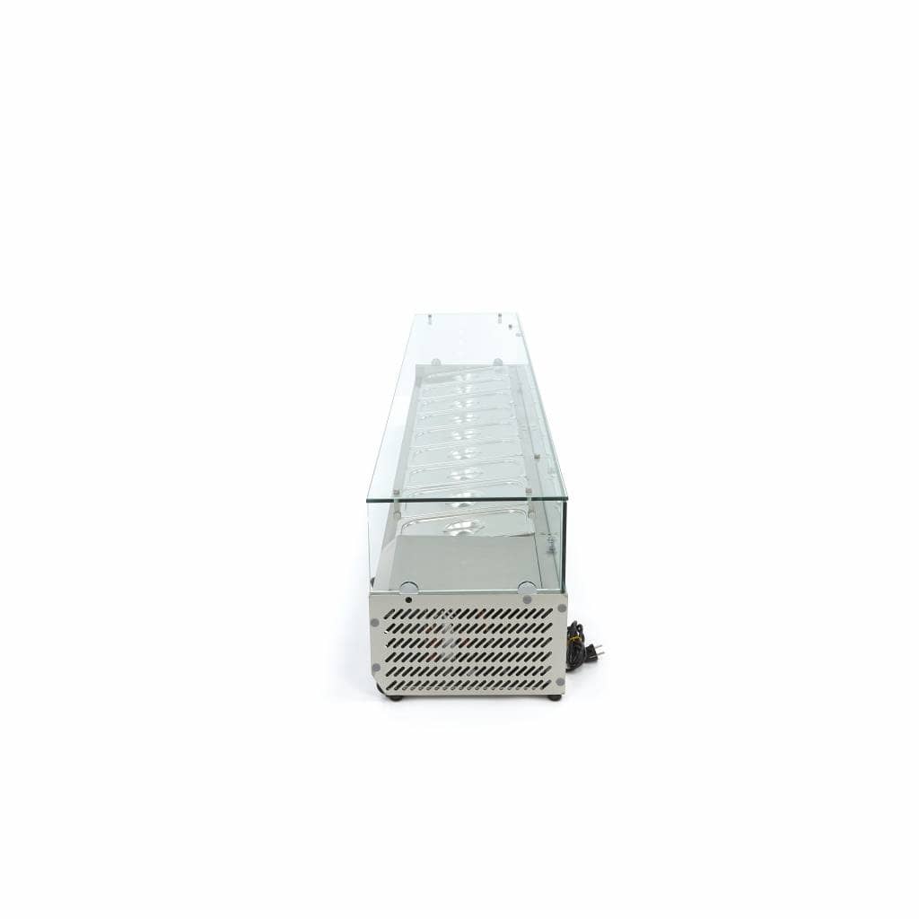 Countertop Prep Fridge - 200cm - Fits 9 x 1/3 GN — 3