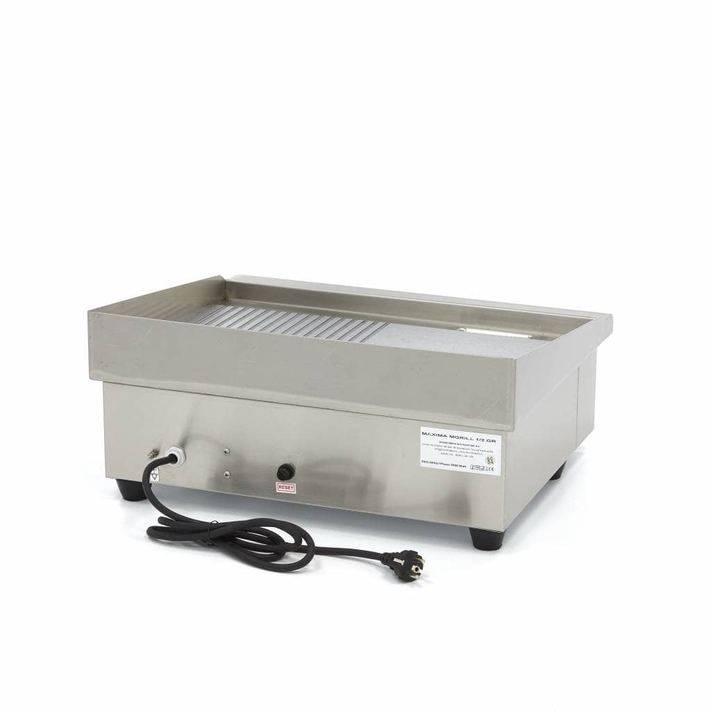 Griddle - Half Grooved - 55 cm - incl Drip Tray — 4
