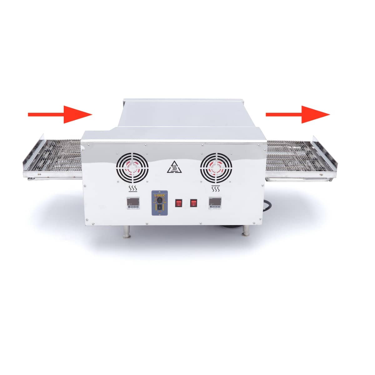 Pizza Oven with Conveyor Belt - Fits 2 x Ø20cm - 30 Pizzas Per Hour — 8