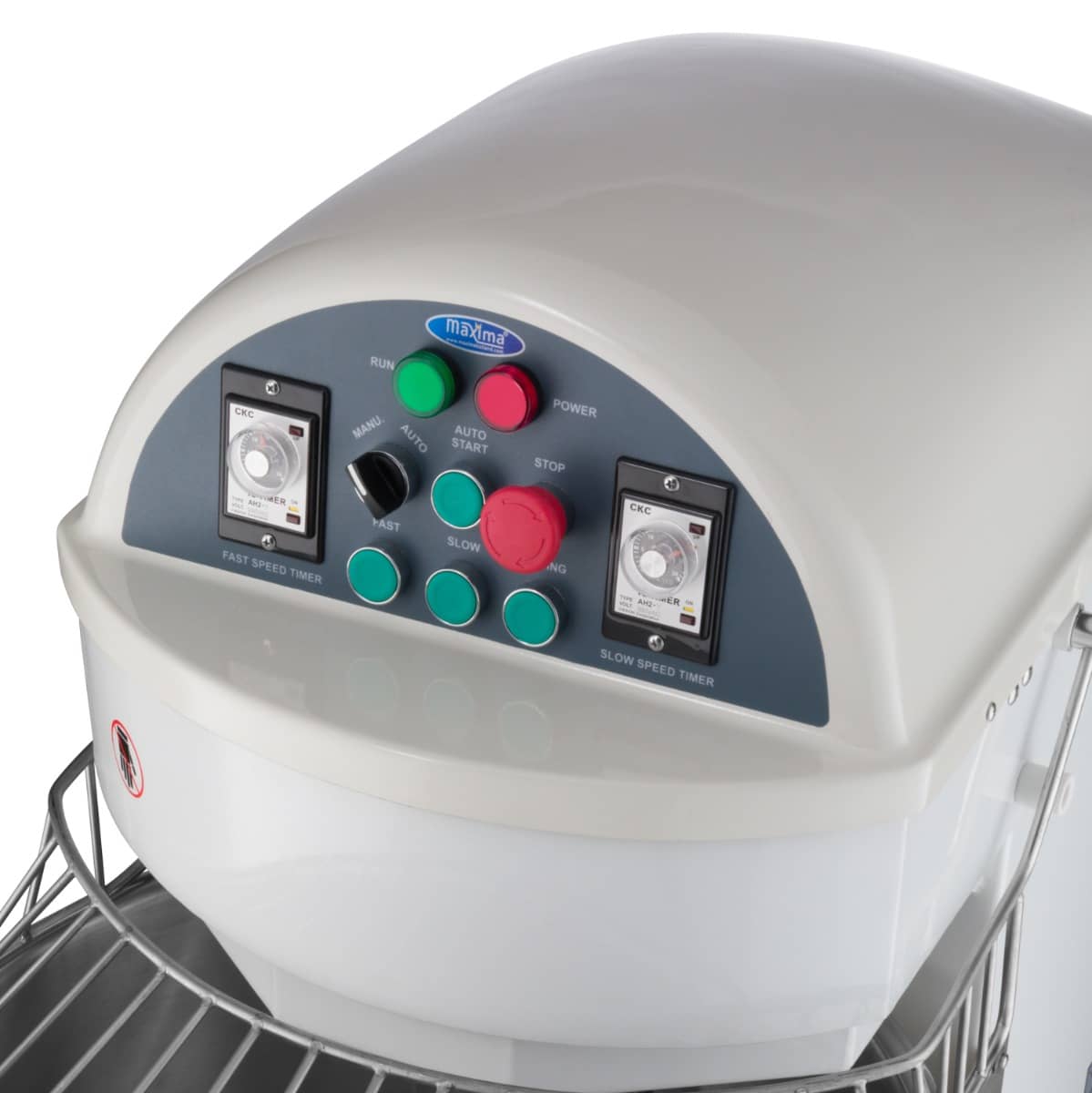 Dough Mixer - 75L - 48kg Dough - 2 Speeds — 7