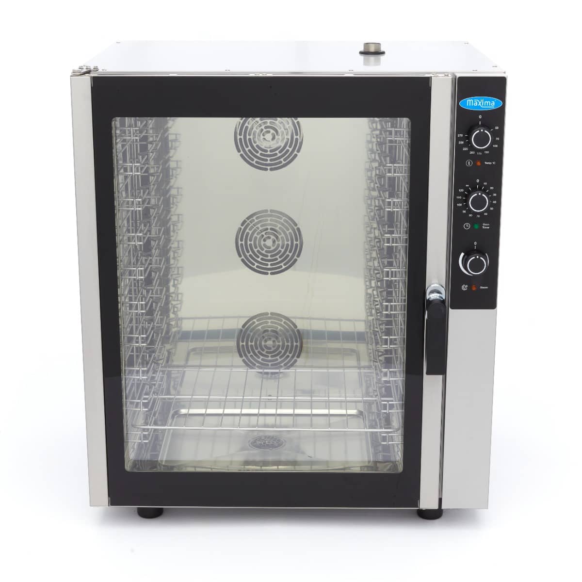 Combi Steam Oven - Fits 10 Trays (1/1 GN / 60 x 40cm) - Analogue - 400V — 2