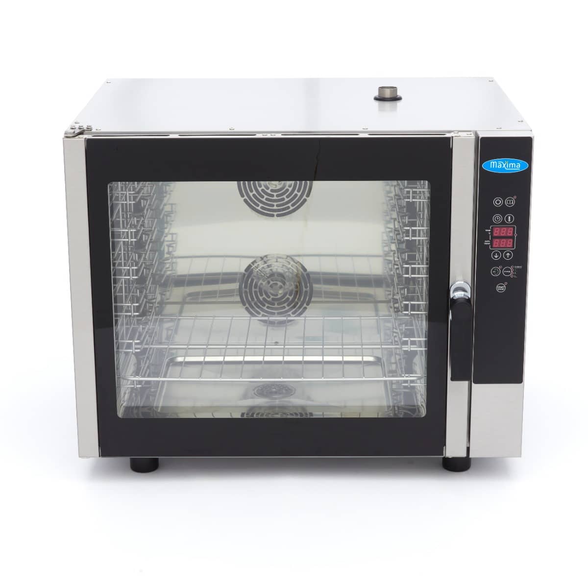 Combi Steam Oven - Fits 6 Trays (1/1 GN / 60 x 40cm) - Digital Display - 400V — 2