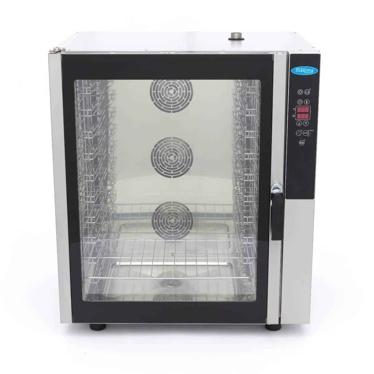 Combi Steam Oven - Fits 10 Trays (1/1 GN / 60 x 40cm) - Digital Display - 400V — 2
