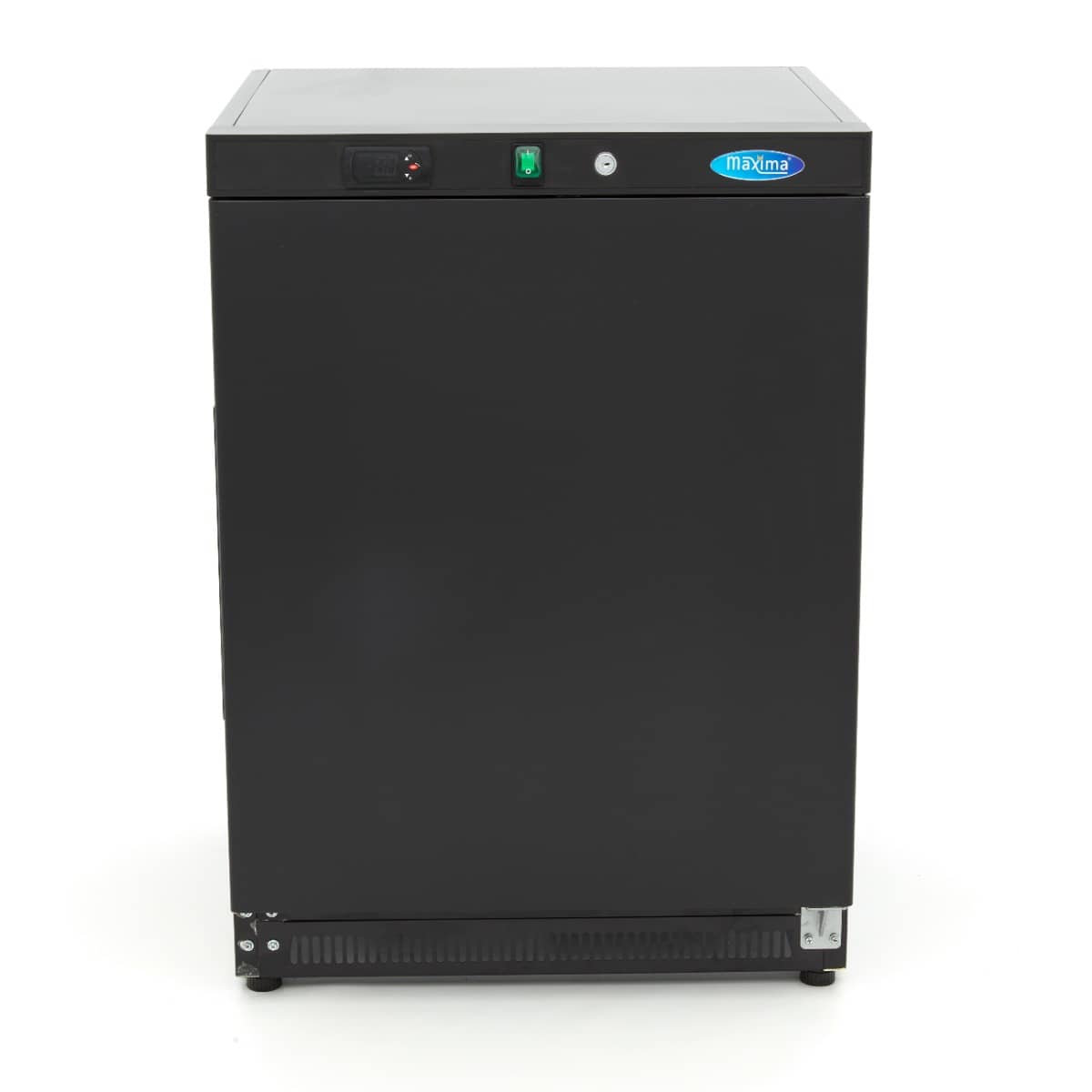 Fridge - 200L - 3 Adjustable Shelves - Black — 2