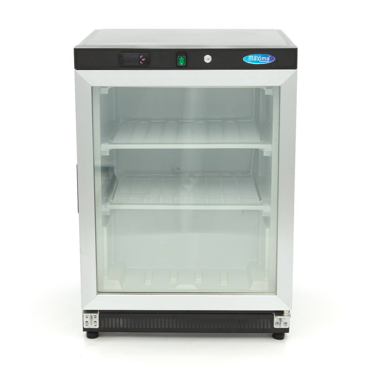 Freezer - 200L - Black - with Glass Door — 2