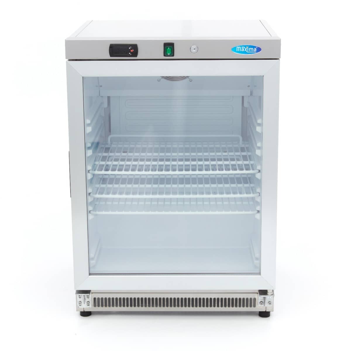 Fridge - 200L - Stainless Steel - with Glass Door — 2