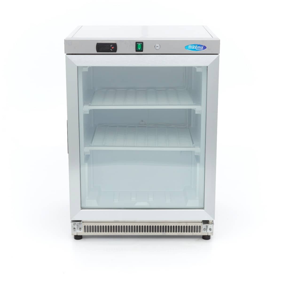 Freezer - 200L - Stainless Steel - with Glass Door — 2