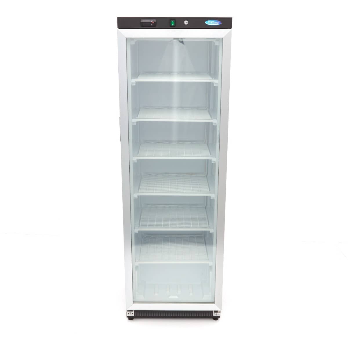Freezer - 400L - Black - with Glass Door — 2
