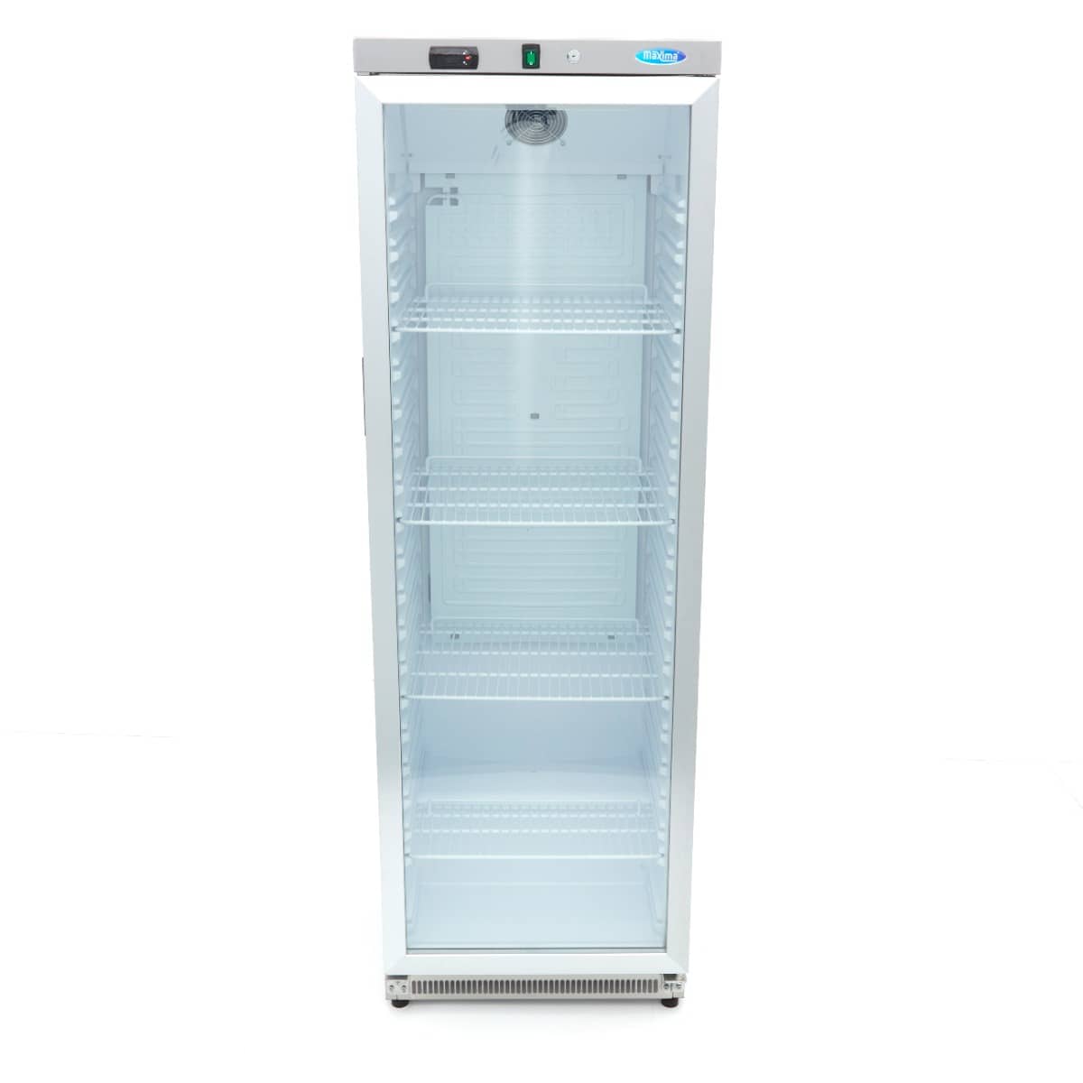 Fridge - 400L - Stainless Steel - with Glass Door — 2
