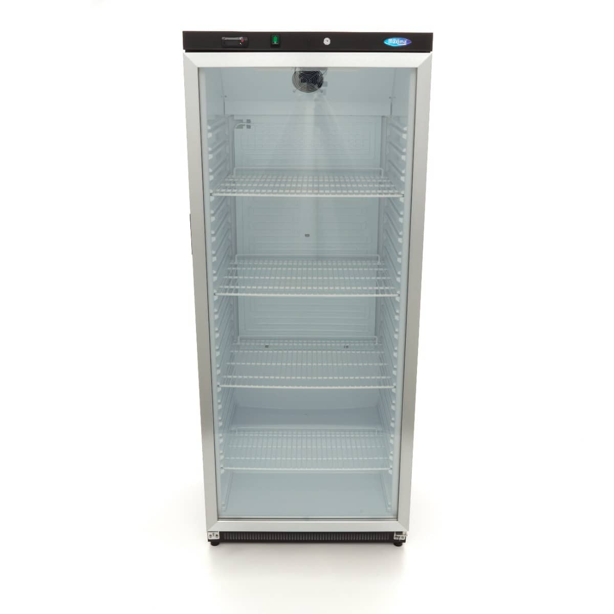 Fridge - 600L - Black - with Glass Door — 2