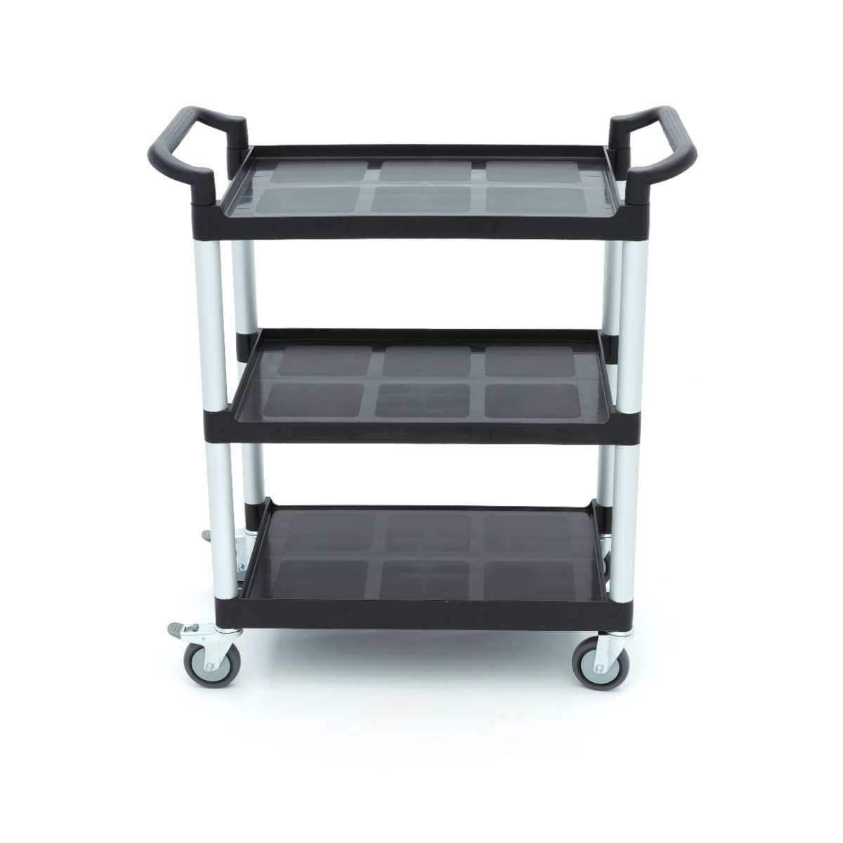 Serving Trolley – 3 Plastic Shelves – 86,5 x 42,5cm — 2