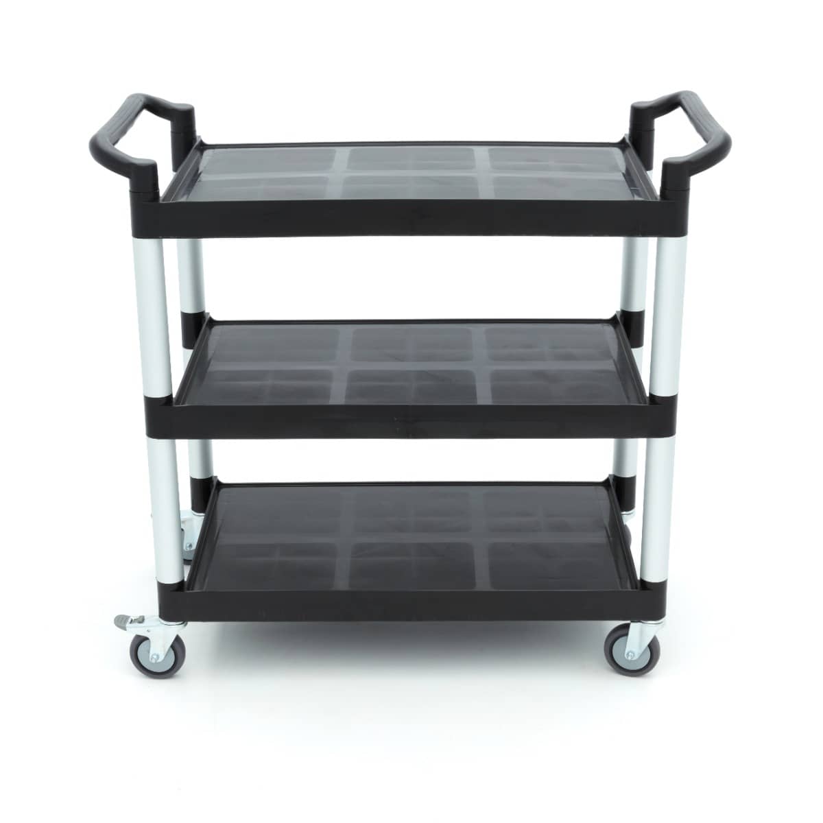 Serving Trolley – 3 Plastic Shelves – 103 x 50,5cm — 2