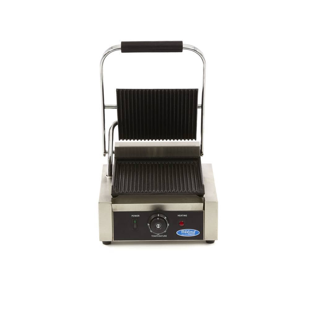 Contact Grill - Grooved - Single Grill Plate - 22cm — 2