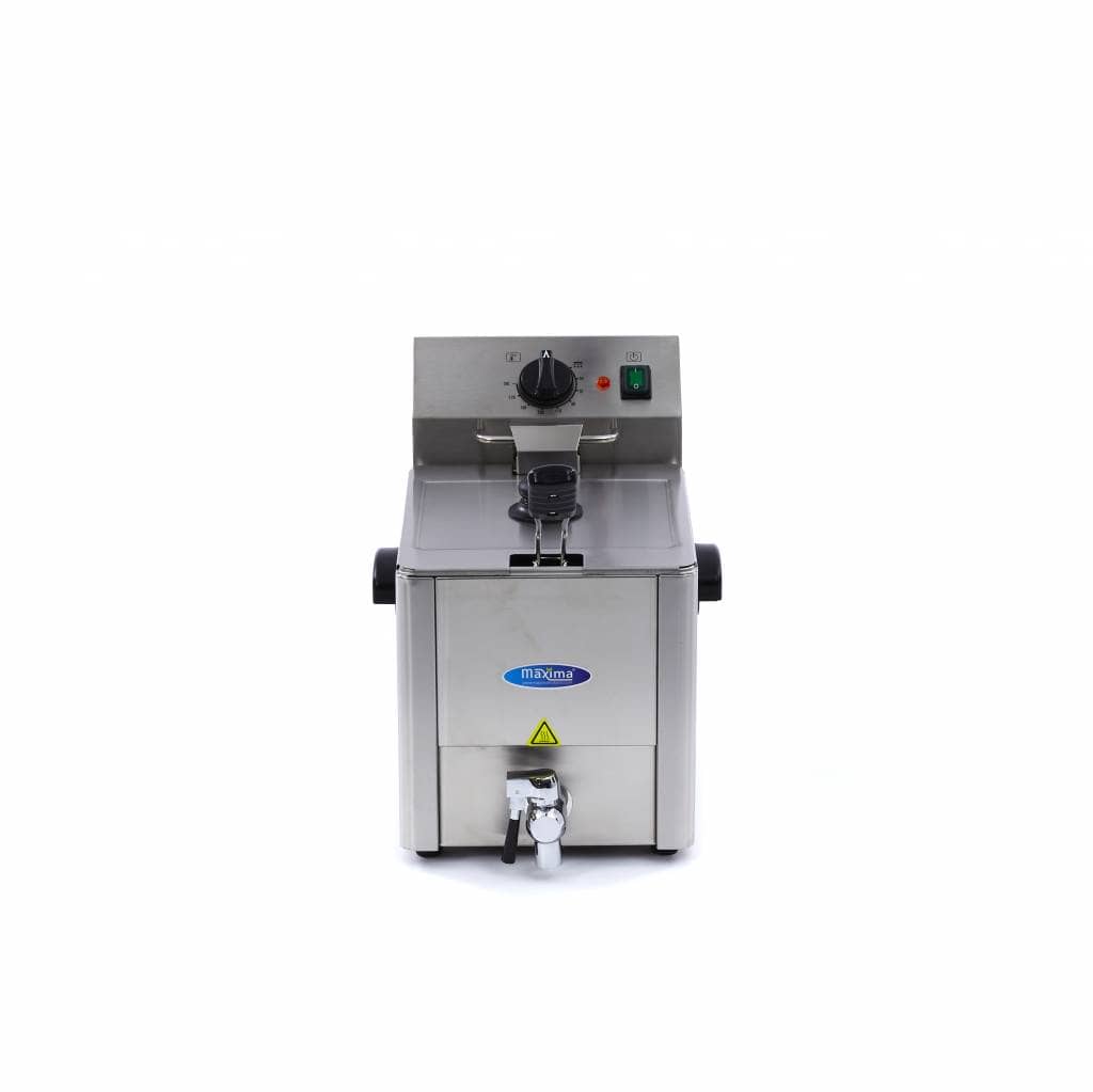 Deep Fryer - 8L - 1 Basket - with Drain Tap — 7