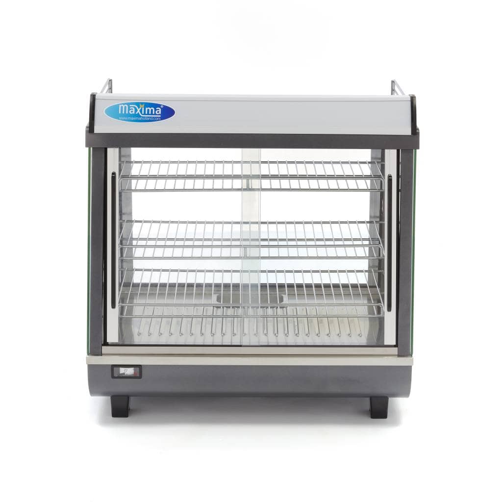 Heated Food Display - 96L - 67,5cm - 3 Shelves — 2
