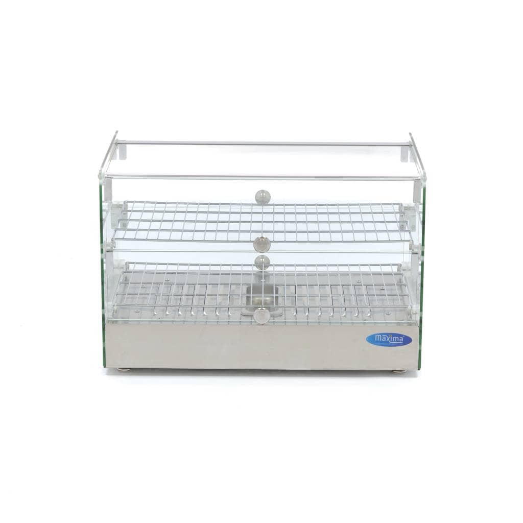 Heated Food Display - 50L - 55cm - 2 Shelves — 2