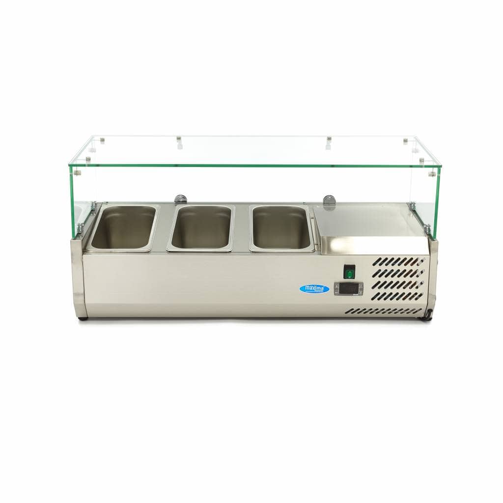Countertop Prep Fridge - 95cm - Fits 3 x 1/3 GN — 6